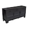 Flash Furniture Wells Black 59 Inch Modern Kitchen and Dining Room Buffet Sideboard Storage Cabinet EV-CA7515-01ZZ-BK-GG - alternate 4